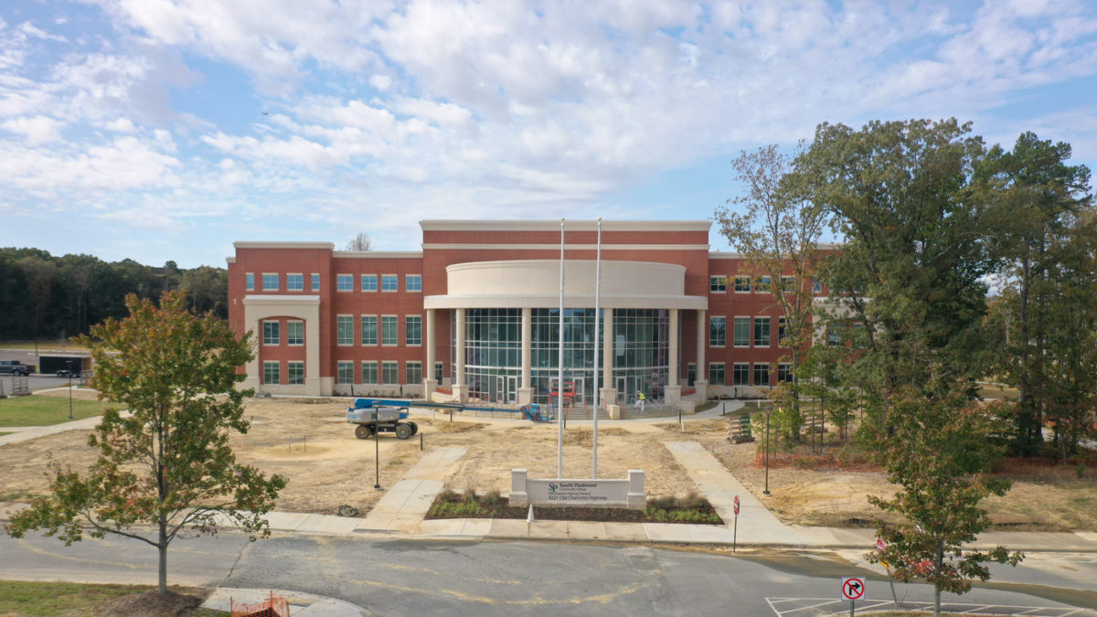 South Piedmont Community College STEM Building Timmons Group