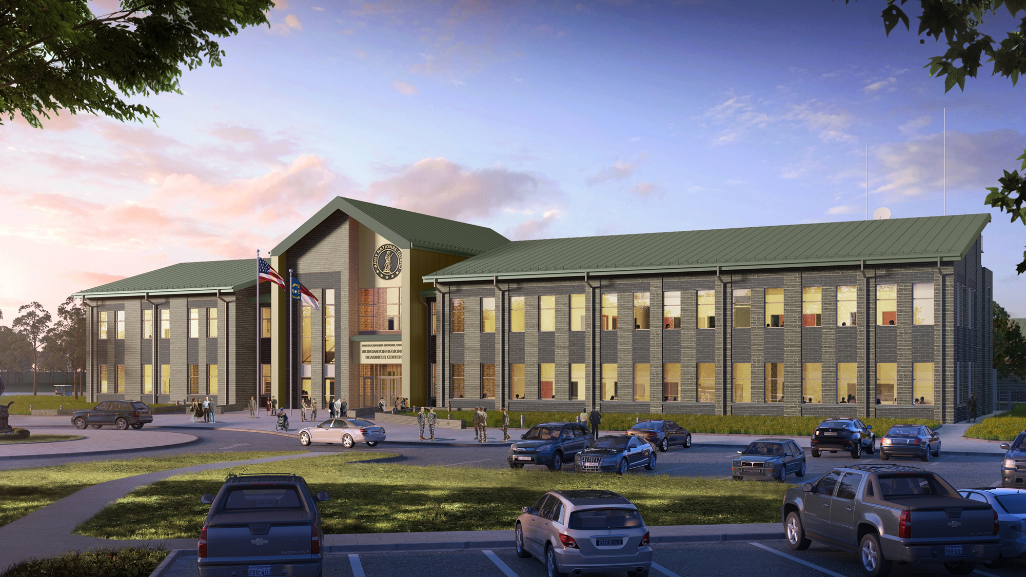 Rendering of Morganton Regional Readiness Center