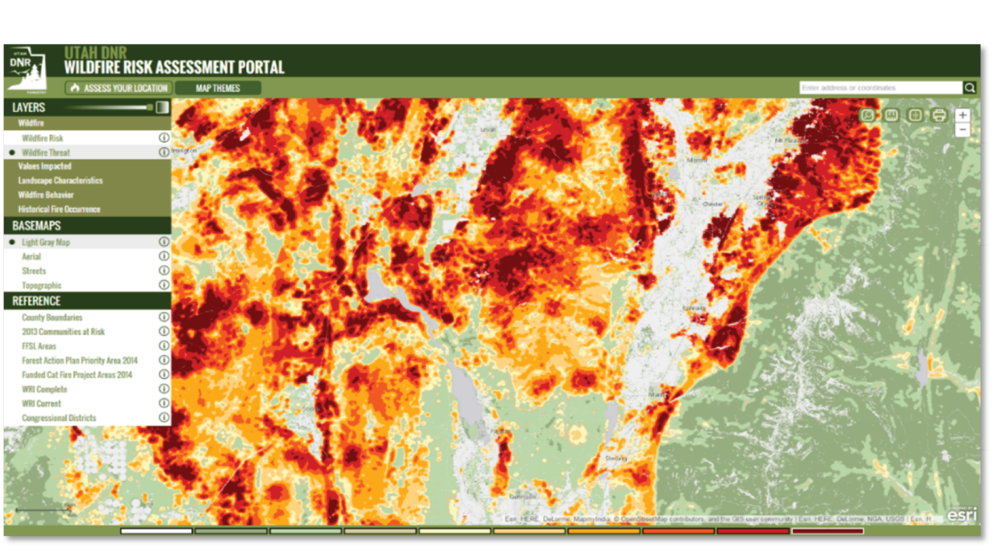 Utah Wildfire Risk Assessment Portal (UWRAP) - Timmons Group