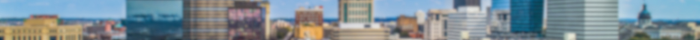 Purposefully blurred photo that features the skyline of Columbia, South Carolina.